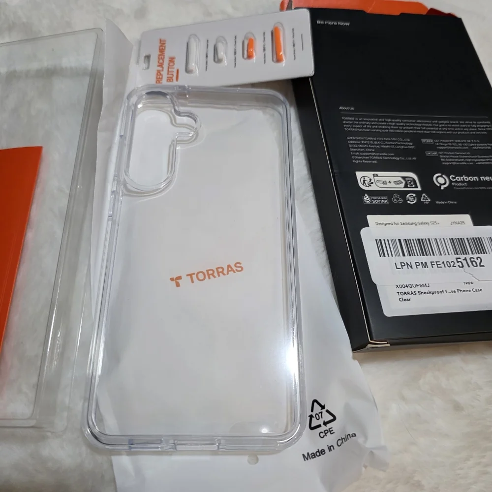 Samsung Galaxy S25 Plus Transparent Phone Case